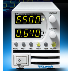 foto Fuentes de alimentación programables de elevada tensión. Las unidades TDK-Lambda Z+ de 200 y 400 W ofrecen una salida de 160, 320 o 650 Vdc.